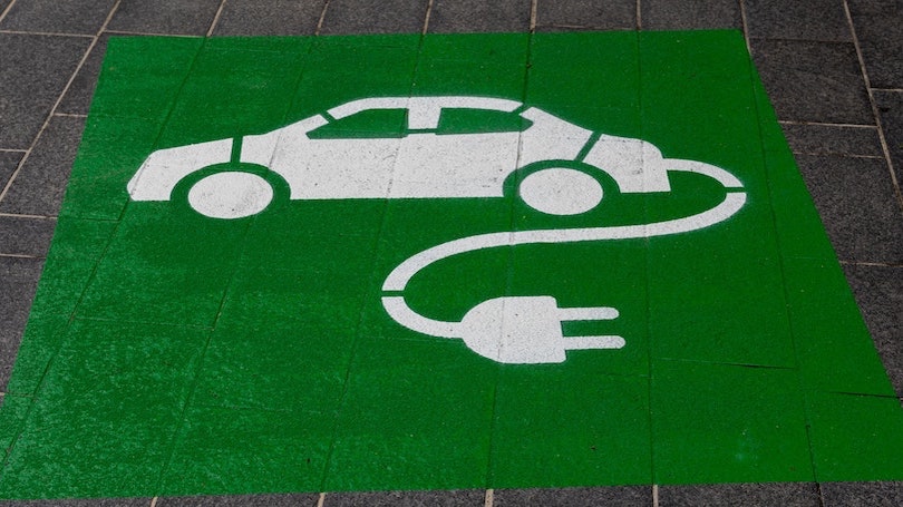 parking space for electric vehicle