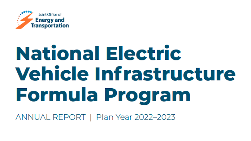 NEVI Formula Program Annual Report, Plan Year 2022–2023