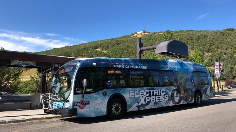 electric bus charging